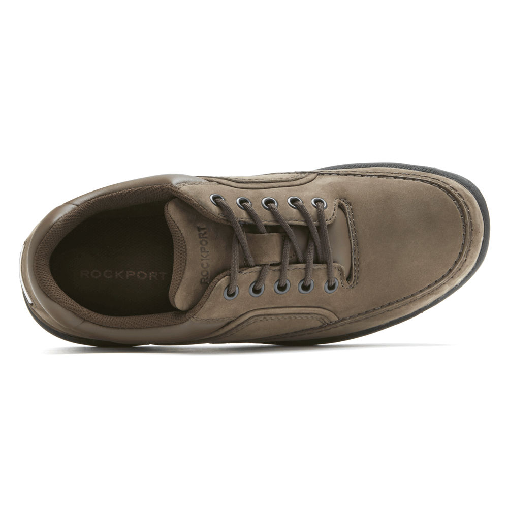 Rockport Mens Sneakers Olive - Ridgefield Eureka - UK 401-AYCPGU